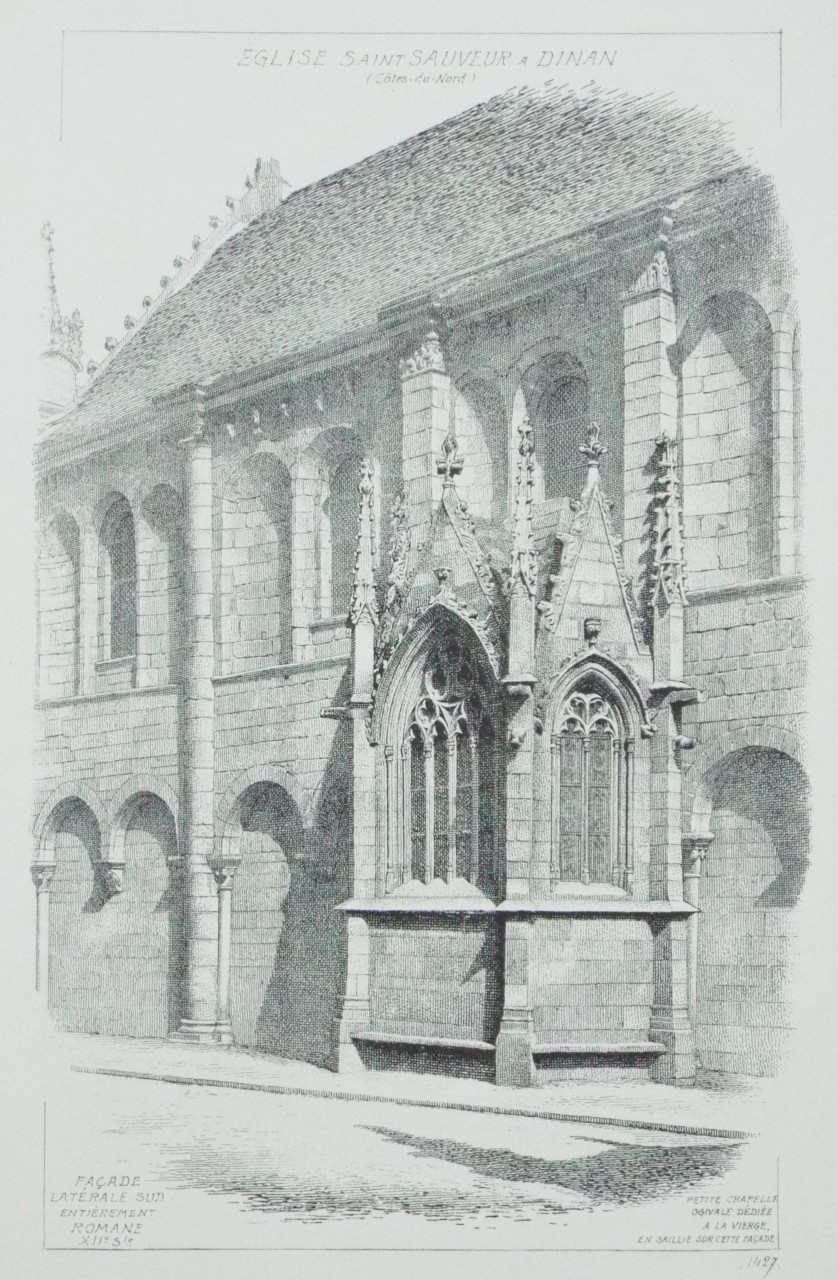 Wood - Eglise St. Sauveur a Dinan (Cotes-du-Nord)