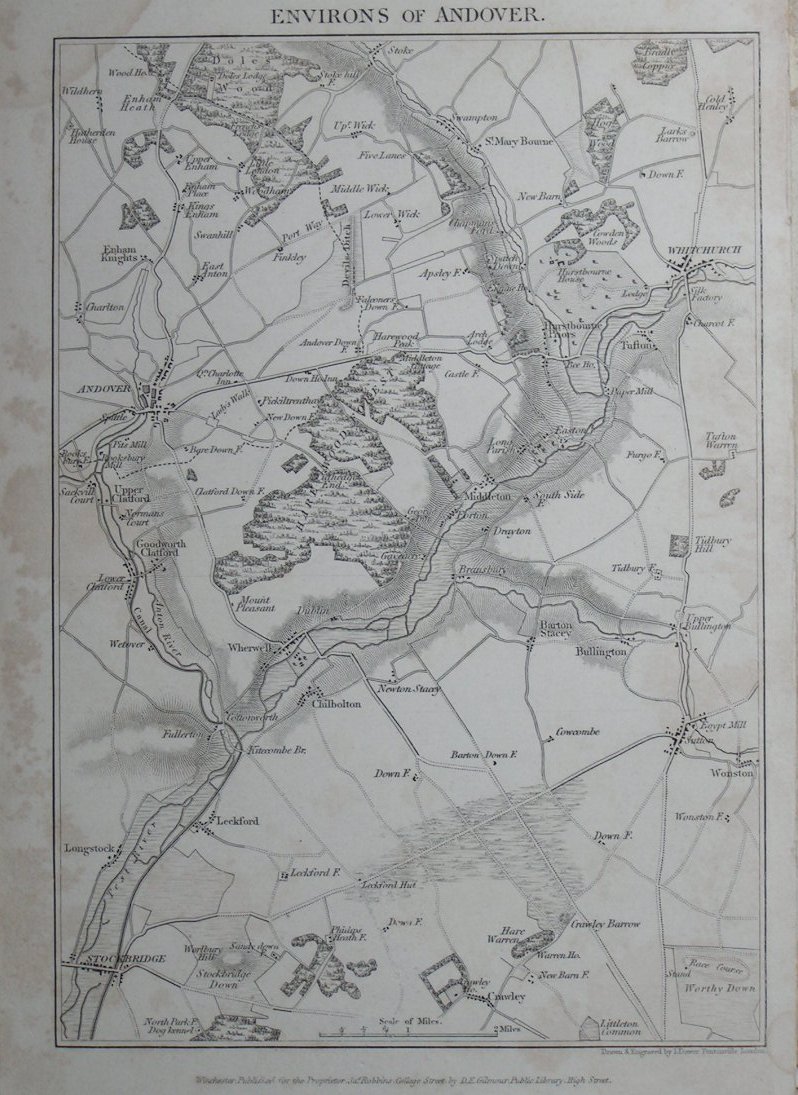 Map of Andover