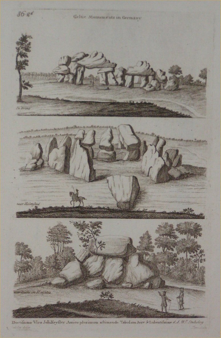 Print - Celtic Monuments in Germany - 