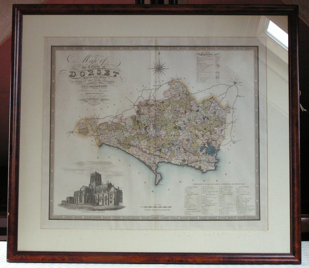 Map of Dorset - Greenwood