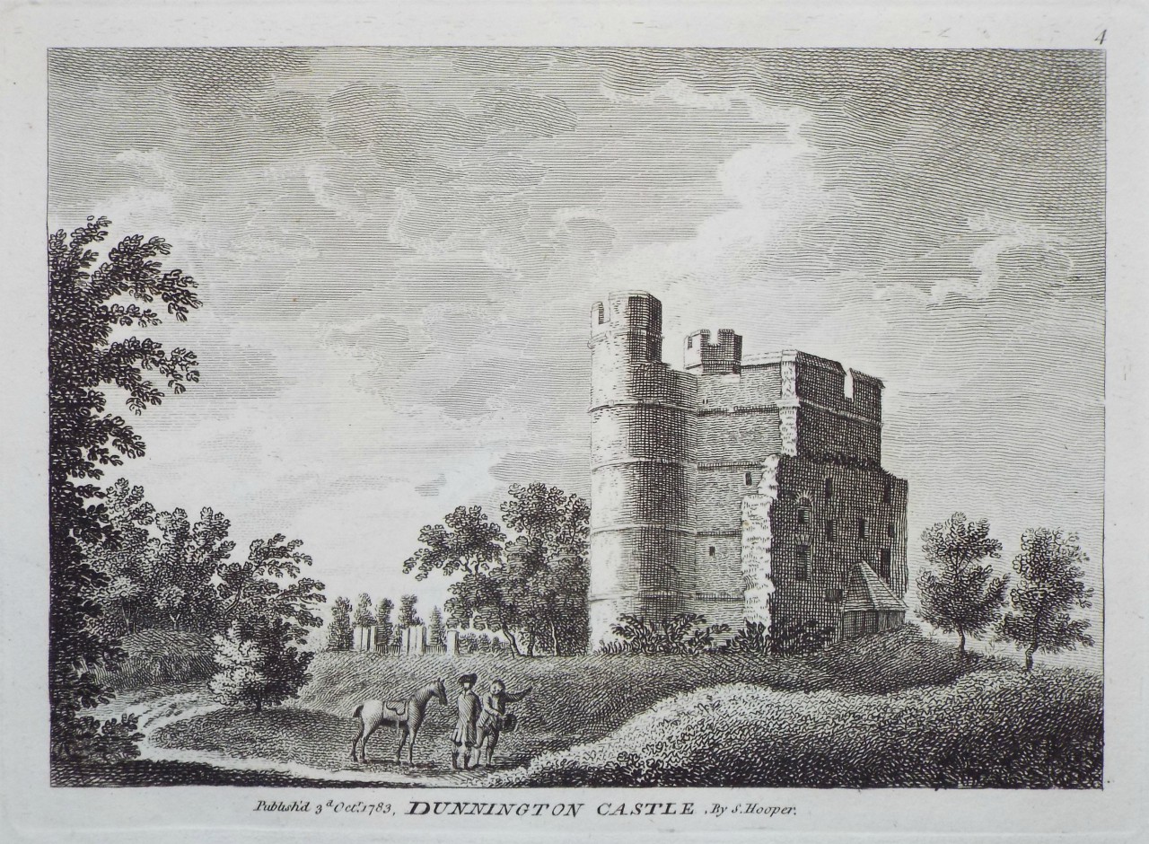 Print - Dunnington Castle