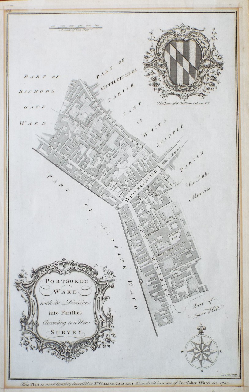 Map of City of London - London