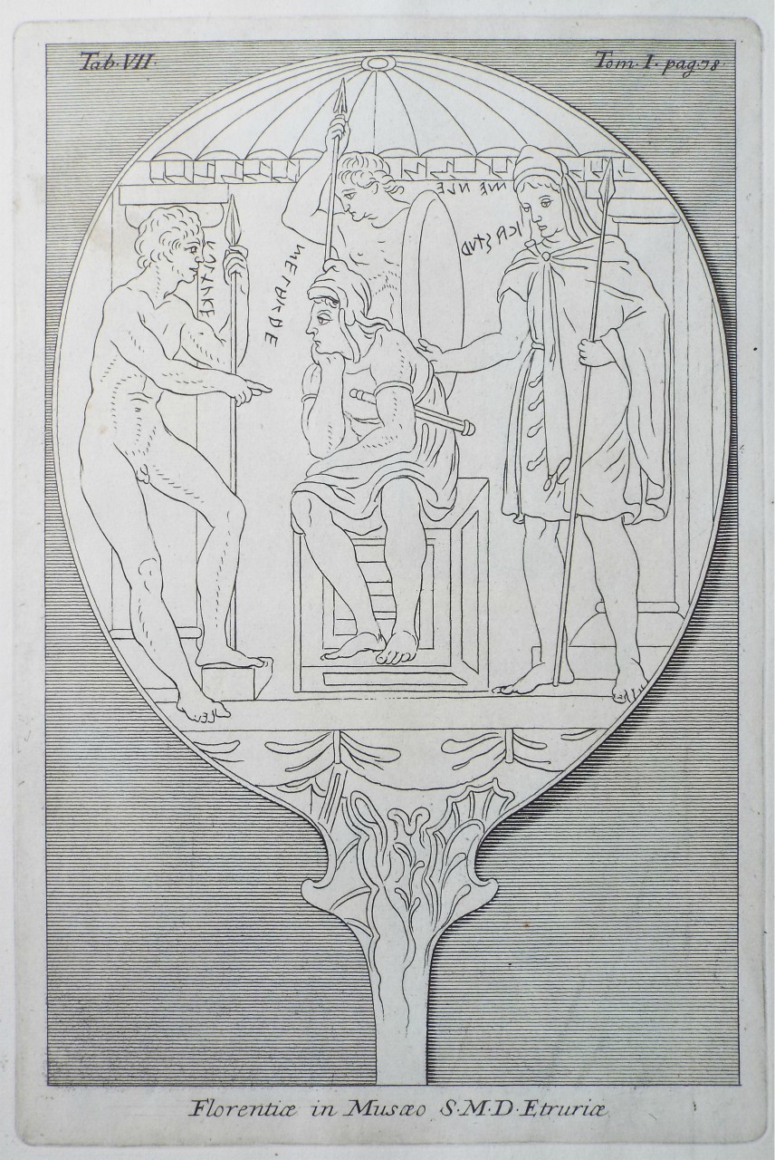 Print - Florentiae in Musaeo S.M.D. Etruriae