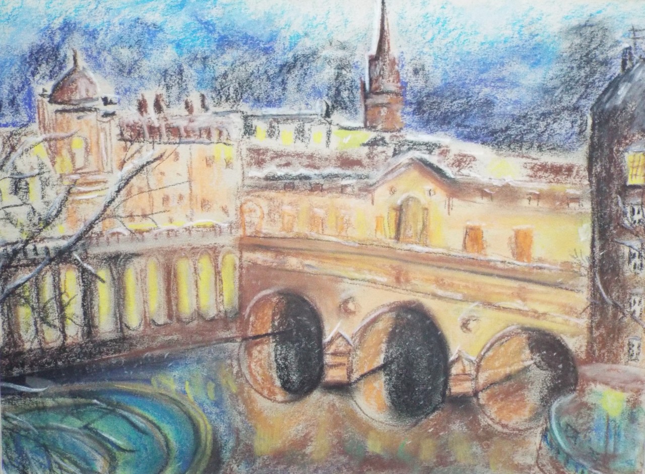 Pastel - Pulteney Bridge, Bath