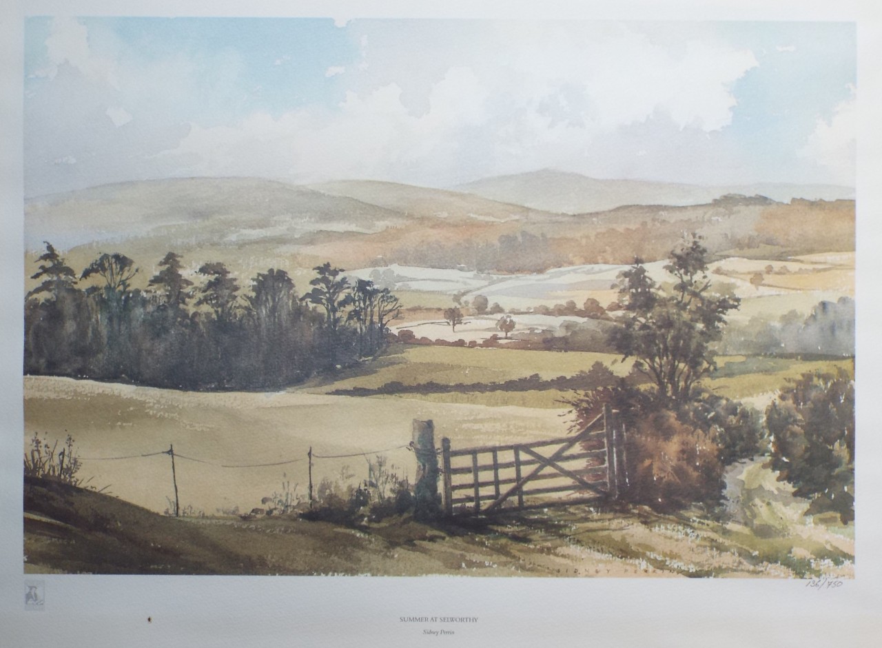 Lithograph - Summer at Selworthy