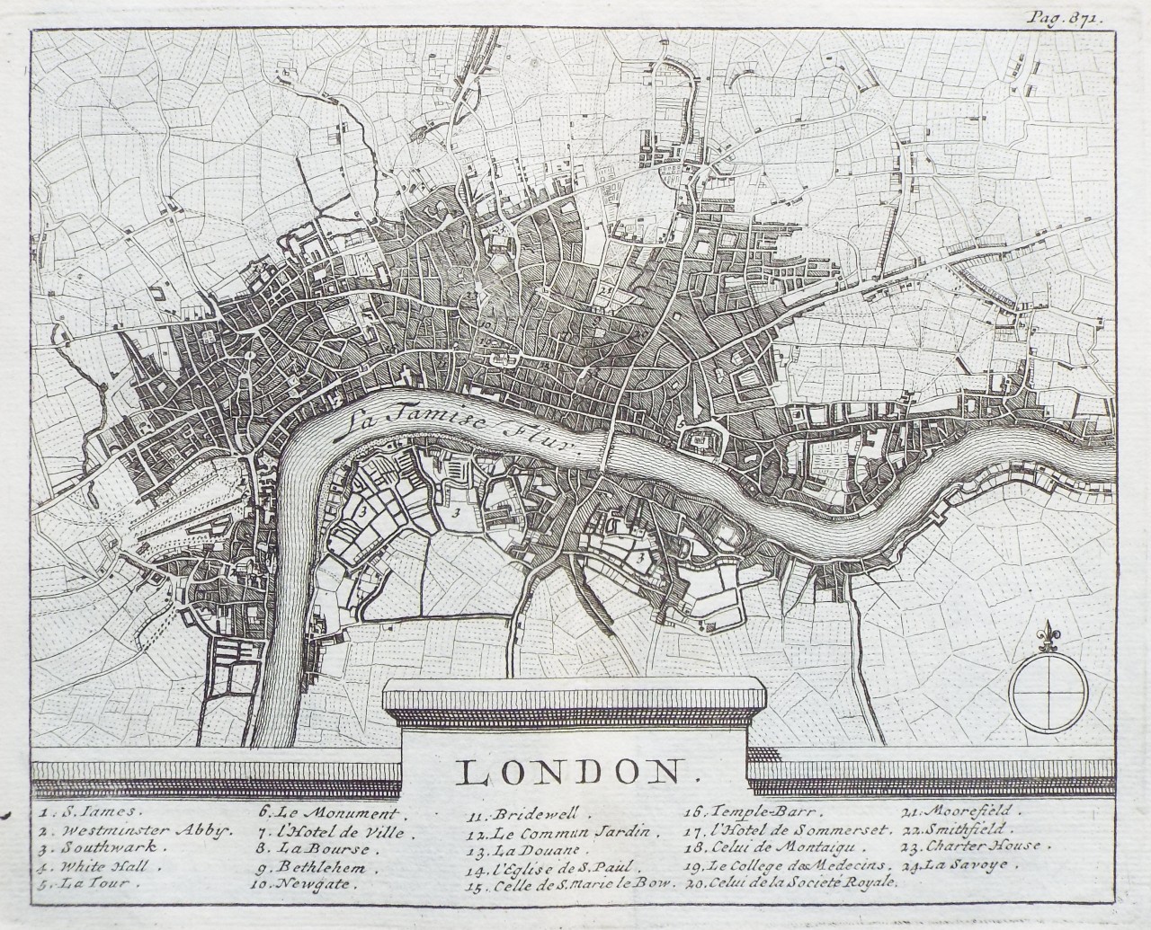 Map of London - London