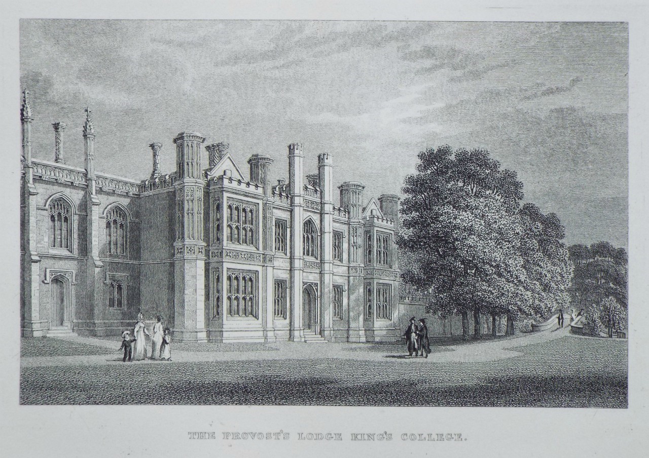 Print - The Provost's Lodge King's College.