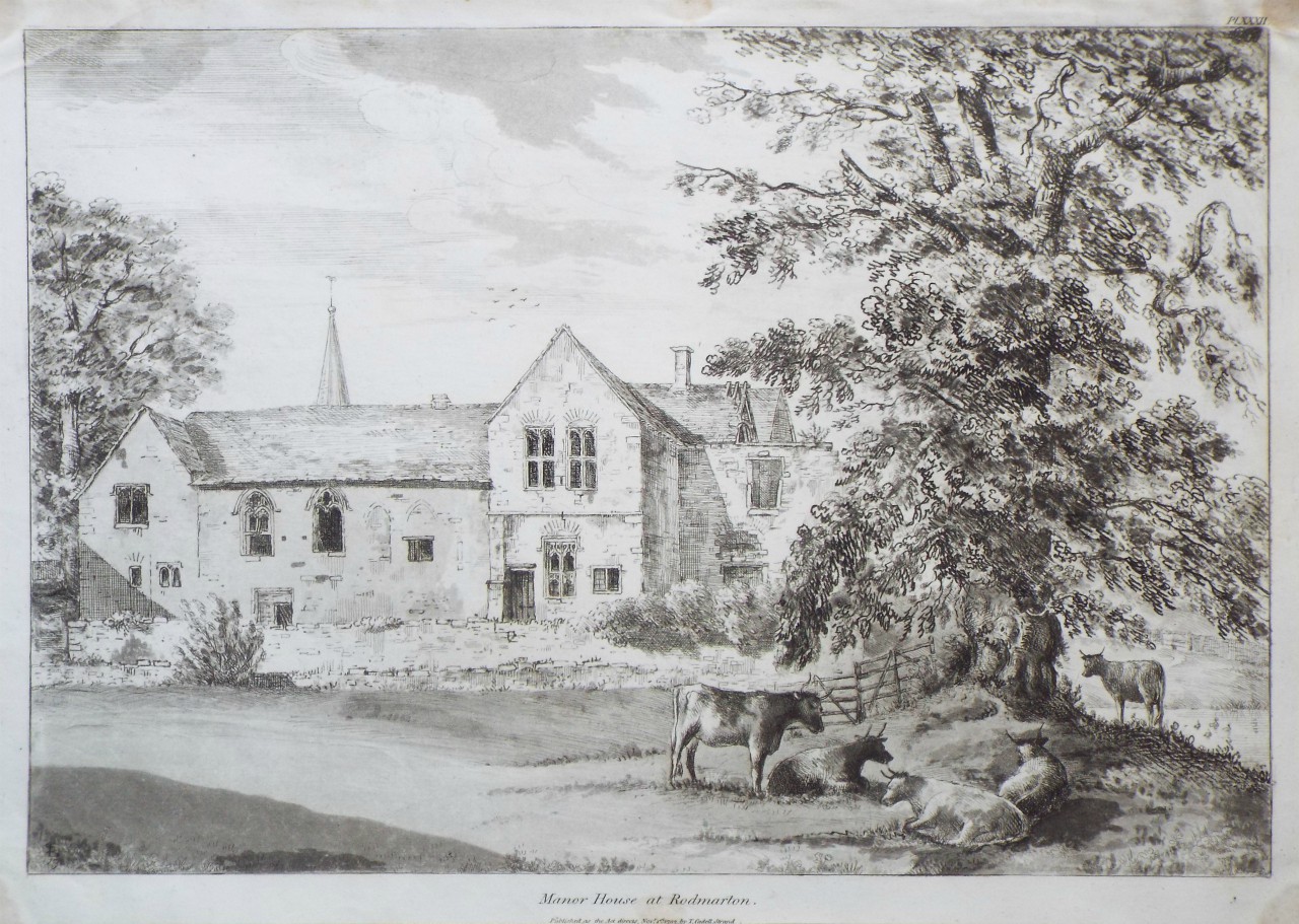 Etching with aquatint - Manor House at Rodmarton.