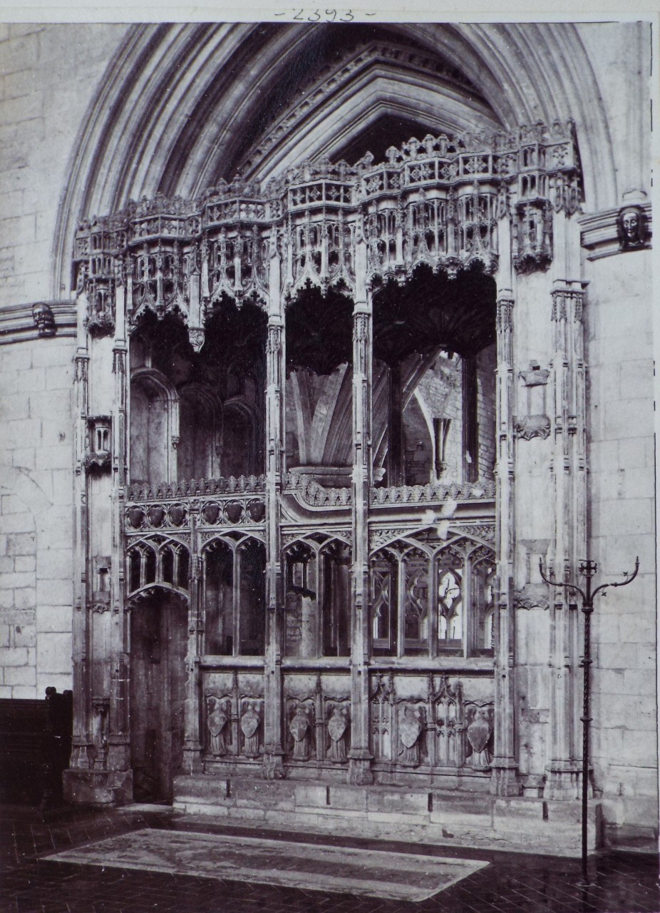 Photograph - Great Malvern Priory Interior