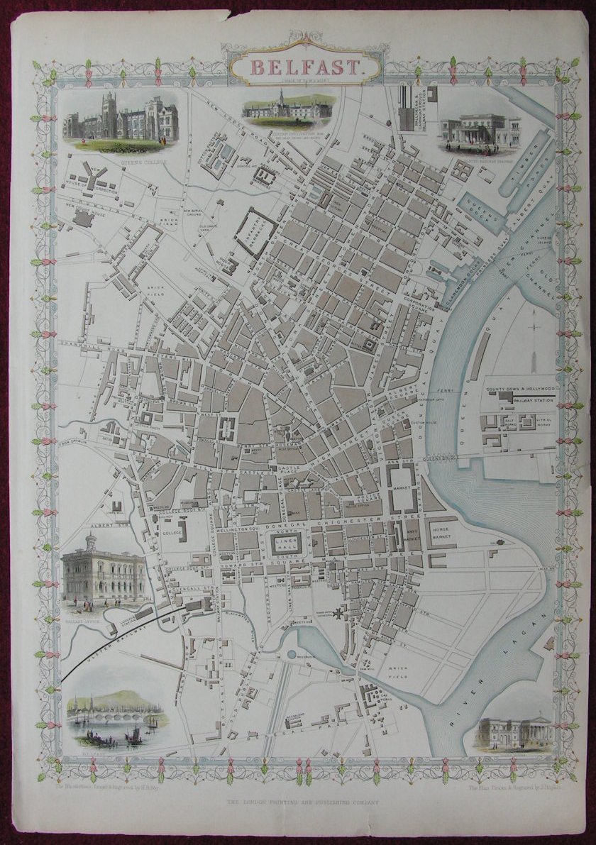 Map of Belfast - Belfast