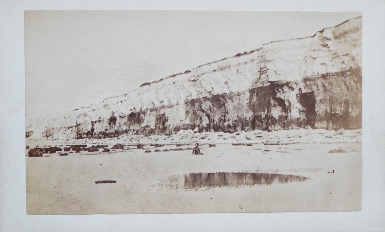 Photograph - Hunstanton - the Cliffs and Sands at low tide