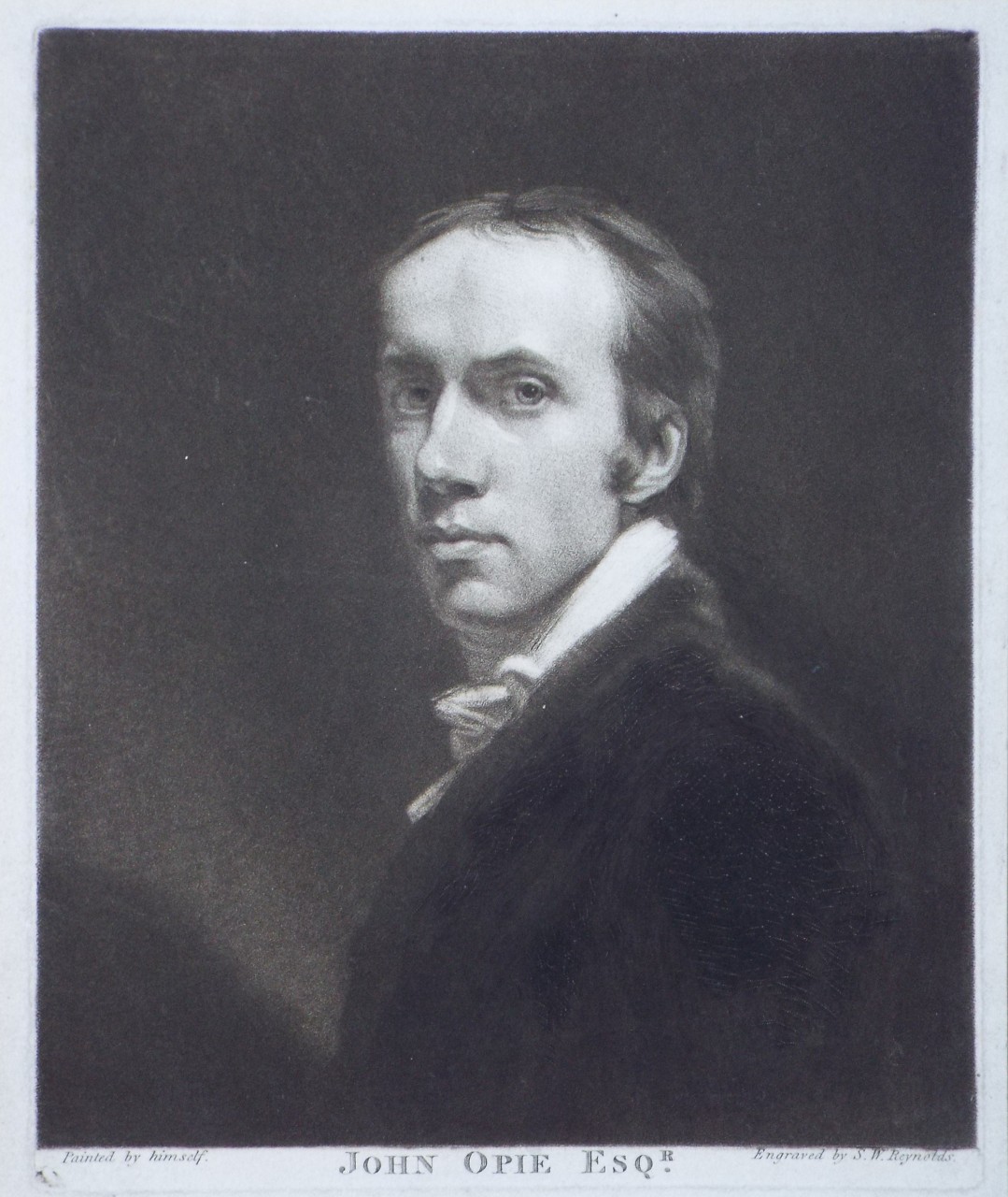 Mezzotint - John Opie Esqr. - Reynolds