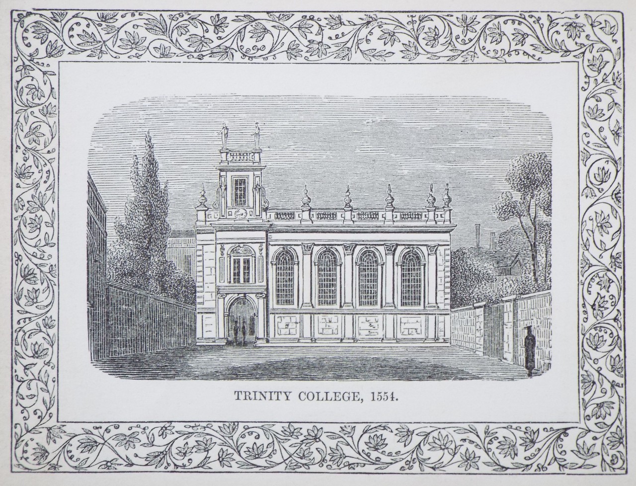 Wood - Trinity College, 1554. - Whittock