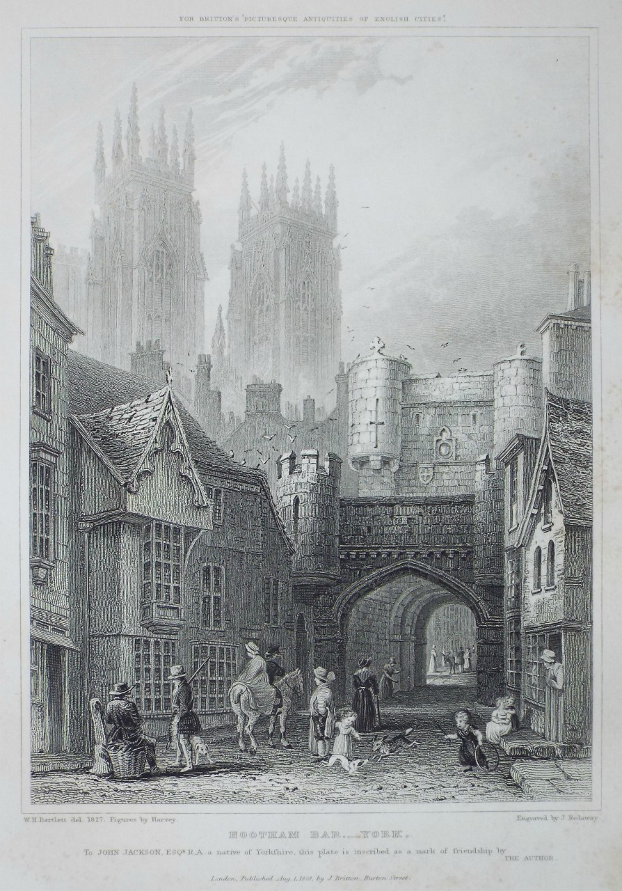 Print - Bootham Bar. York. - Redaway