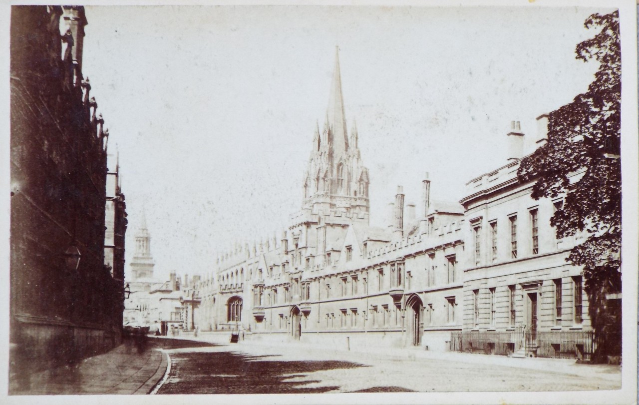 Photograph - High Street and All Souls College