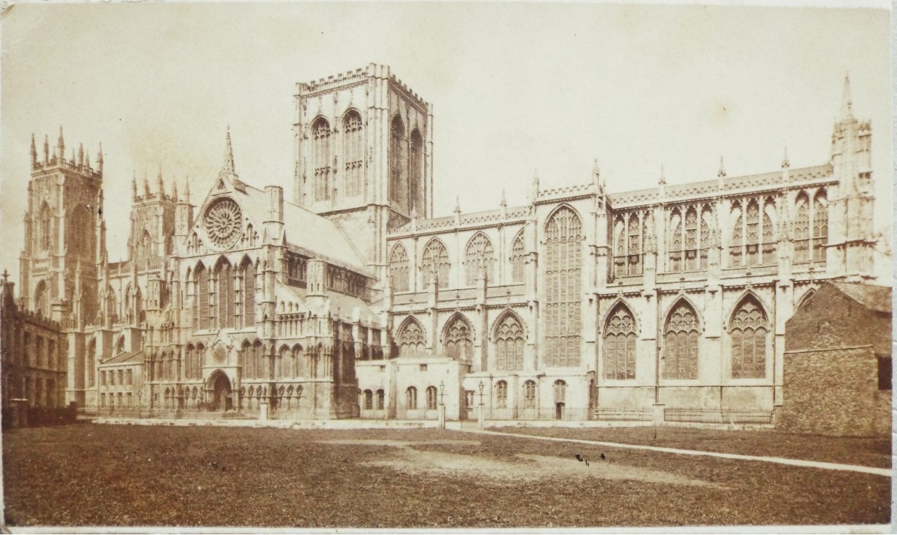 Photograph - York Minster from the S.E.