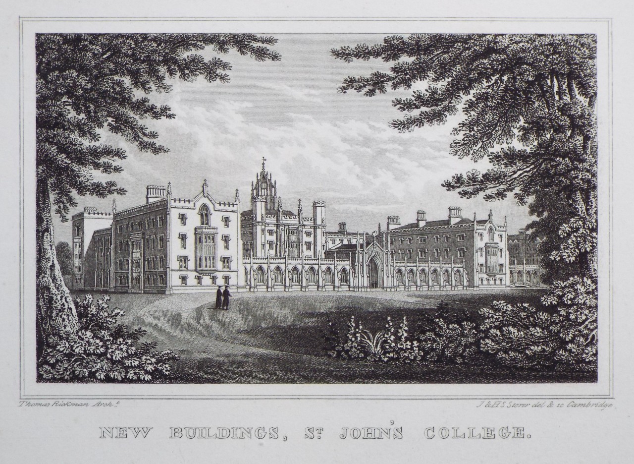 Print - New Buildings, St. John's College. - Storer