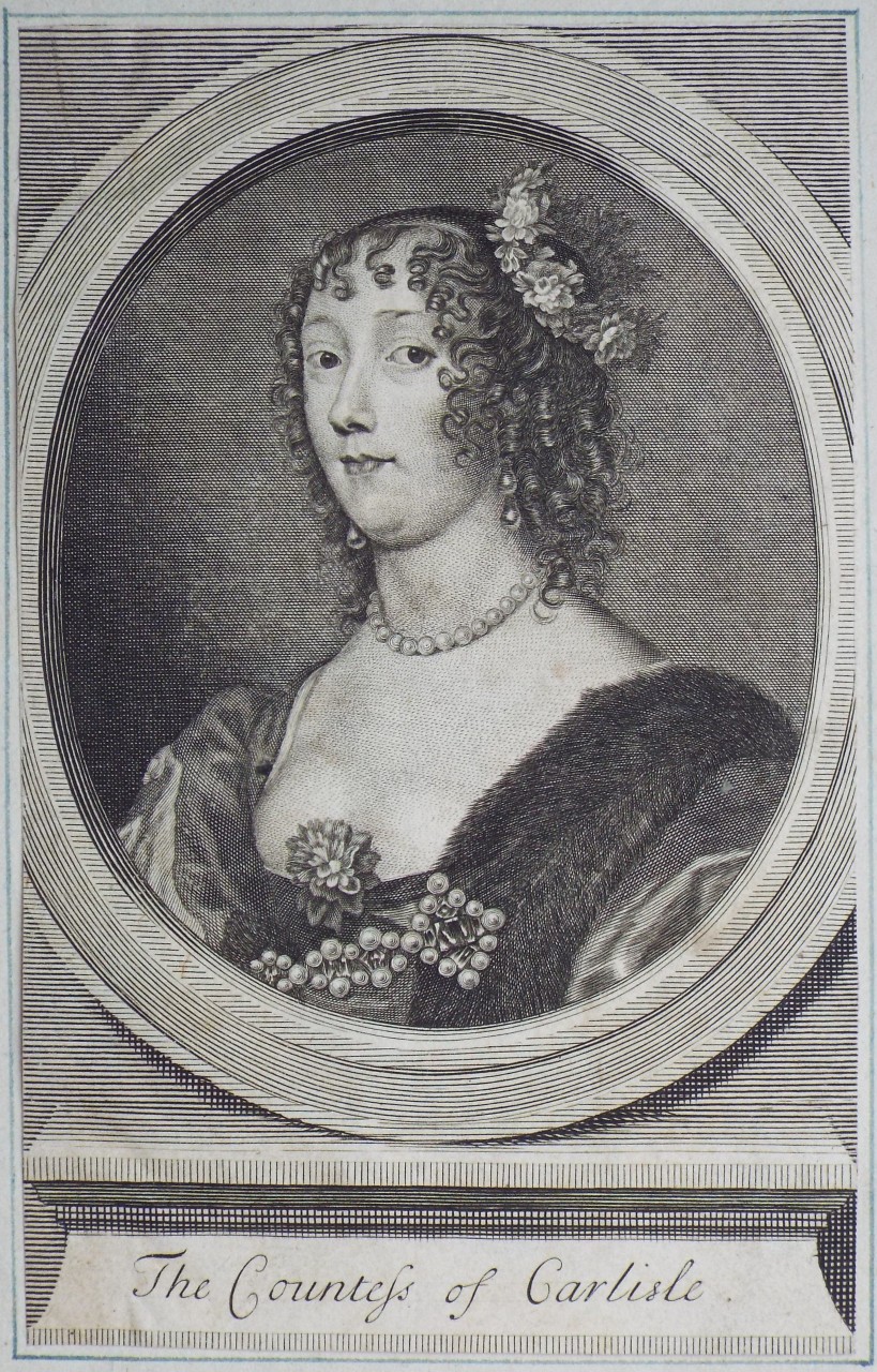 Print - The Countess of Carlisle.