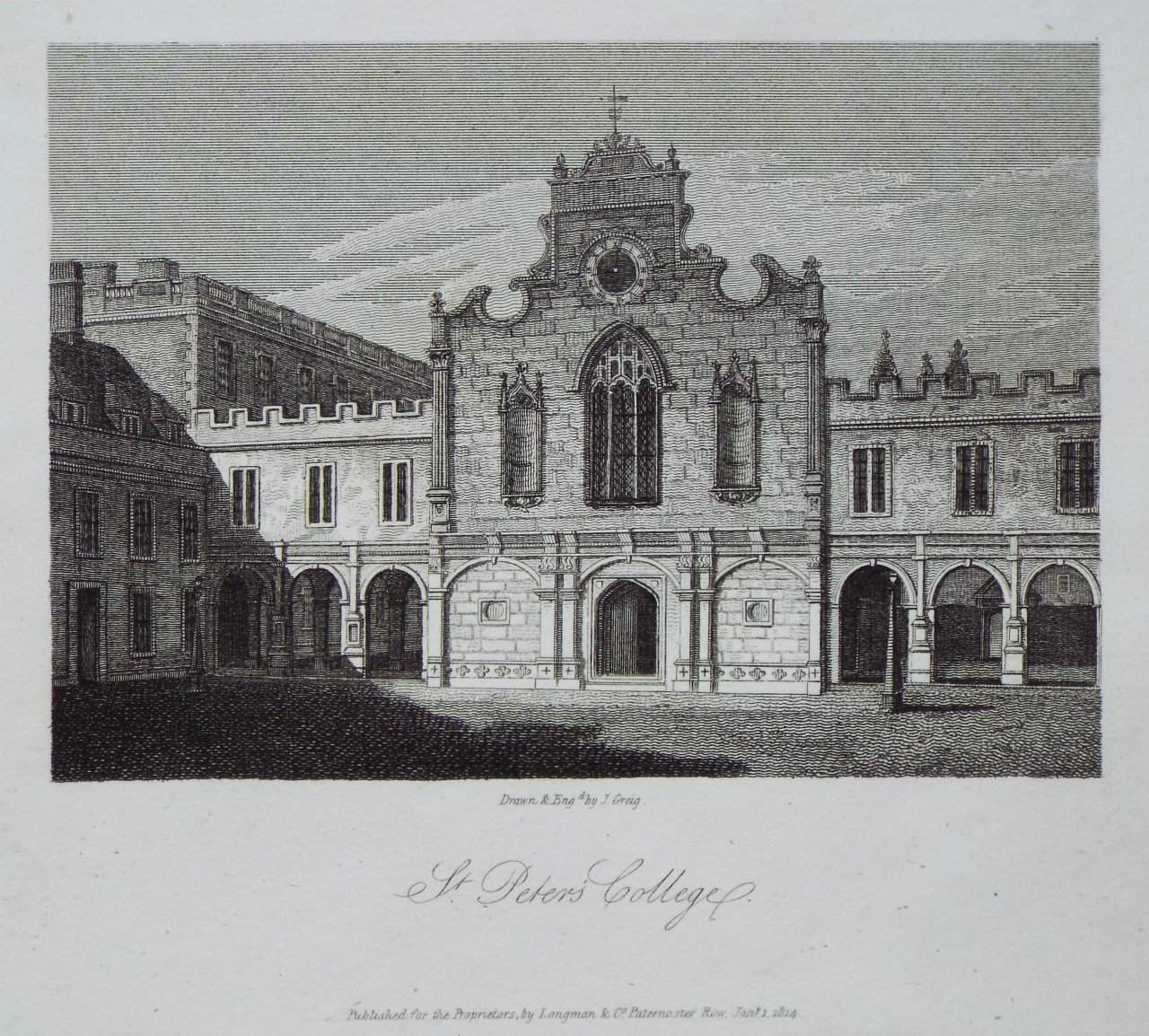 Print - St. Peter's College. - Greig
