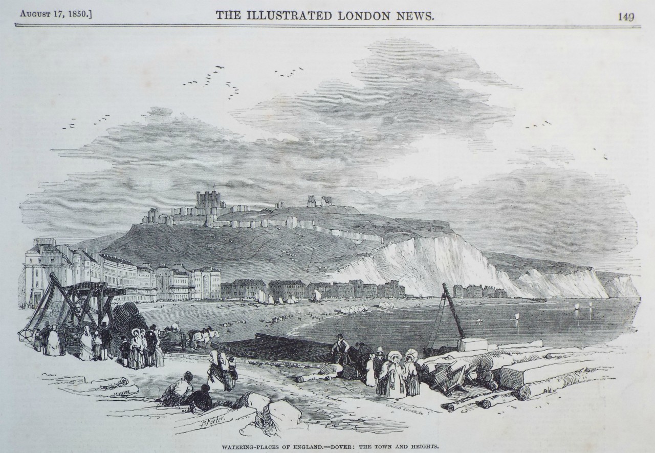 Wood - Watering-Places of England. - Dover: The Town and Heights