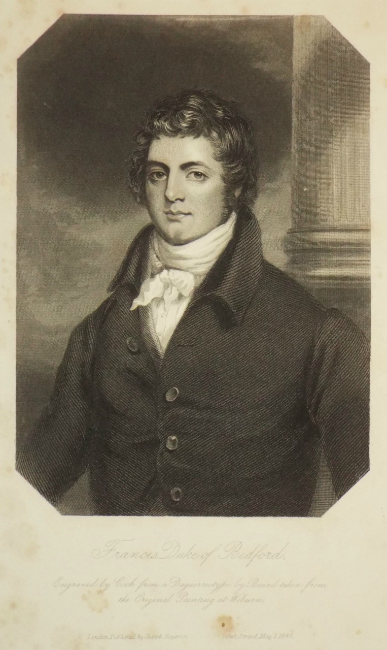 Print - Francis Duke of Bedford. - 