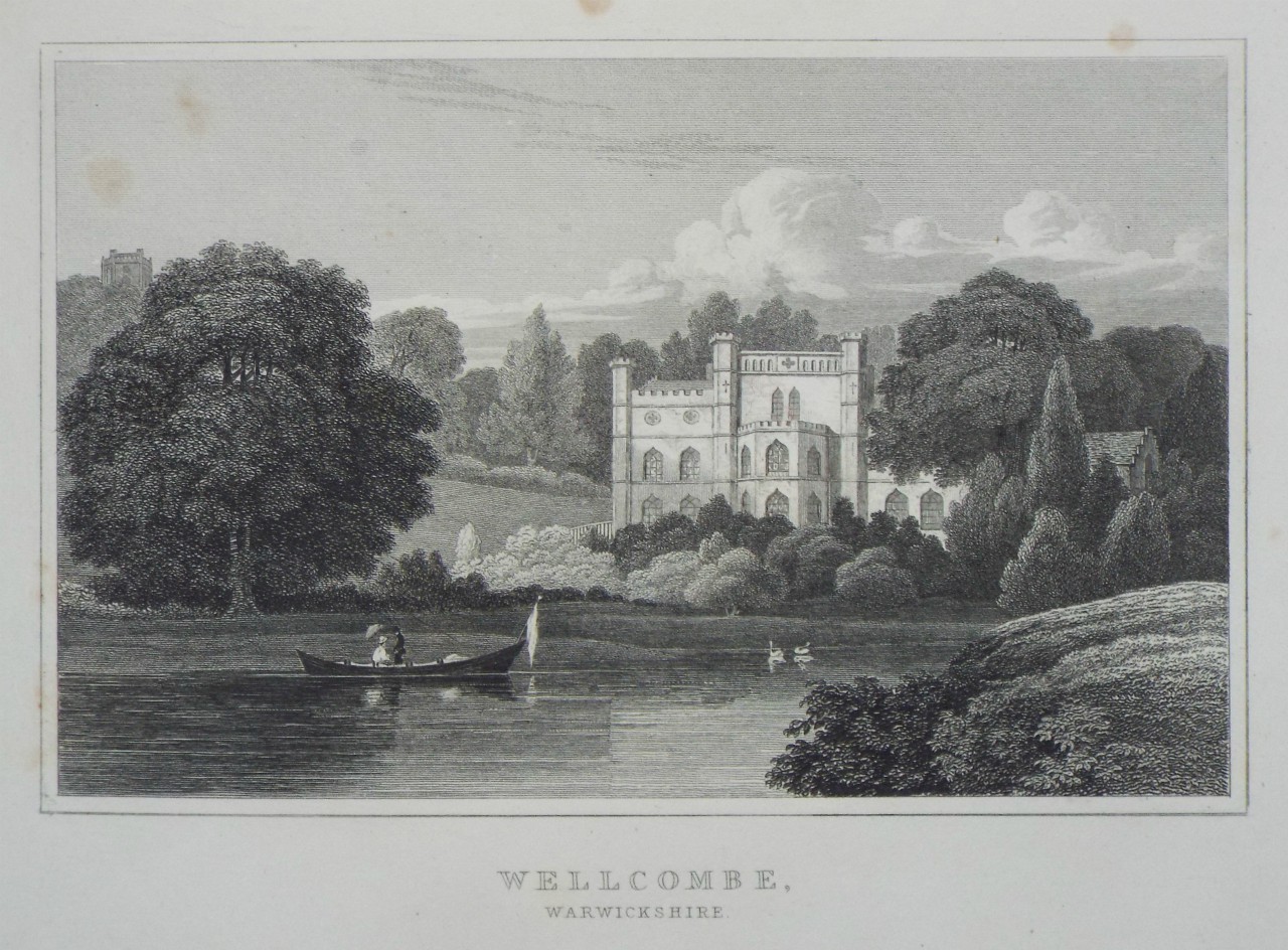 Print - Wellcombe, Warwickshire. - Radclyffe