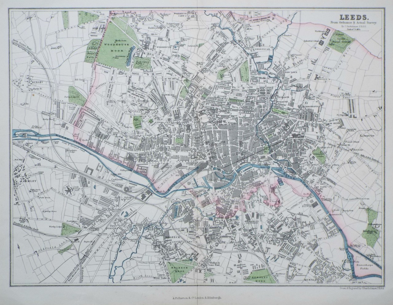 Map of Leeds - Leeds