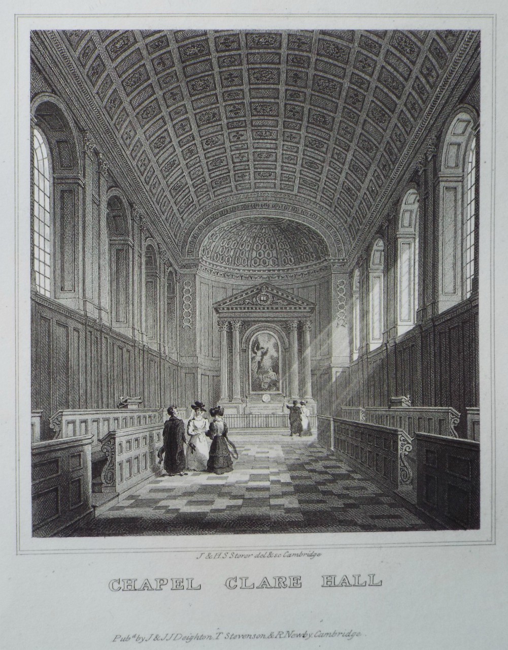 Print - Chapel Clare Hall - Storer