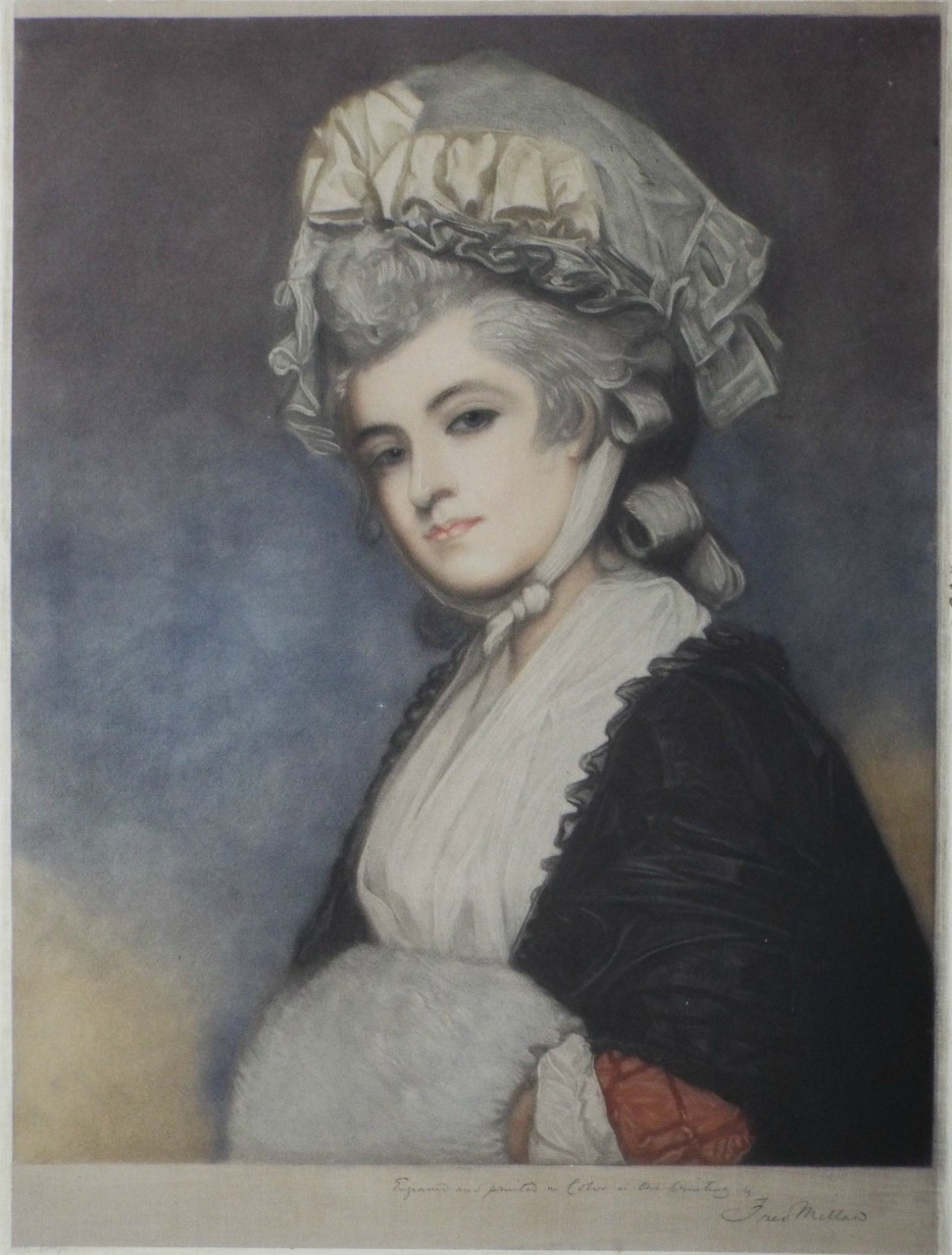 Mezzotint - (Mrs. Robinson) - Millard