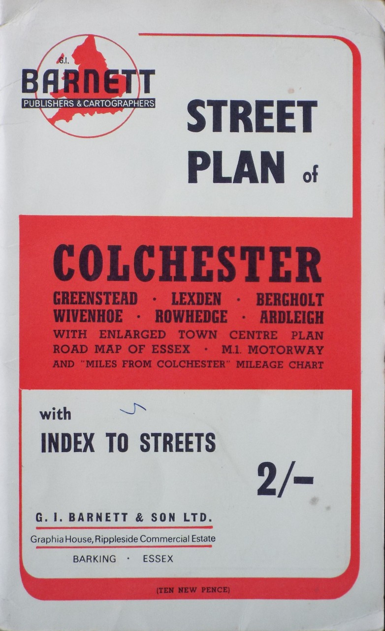 Map of Colchester - Colchester