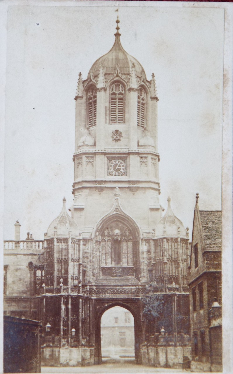 Photograph - Tower of Christ Church College, Oxford.