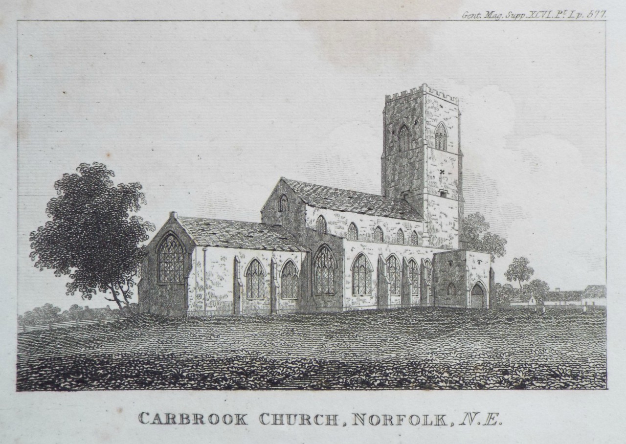 Print - Carbrook Church, Norfolk, N.E.