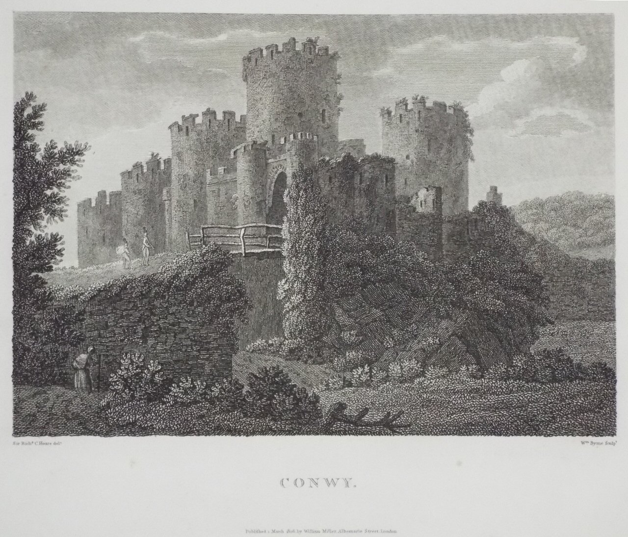 Print - Conwy. - Byrne