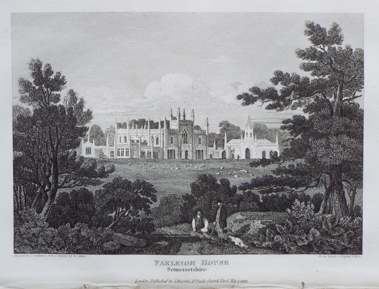 Print - Farleigh House, Somersetshire - Dauthmore