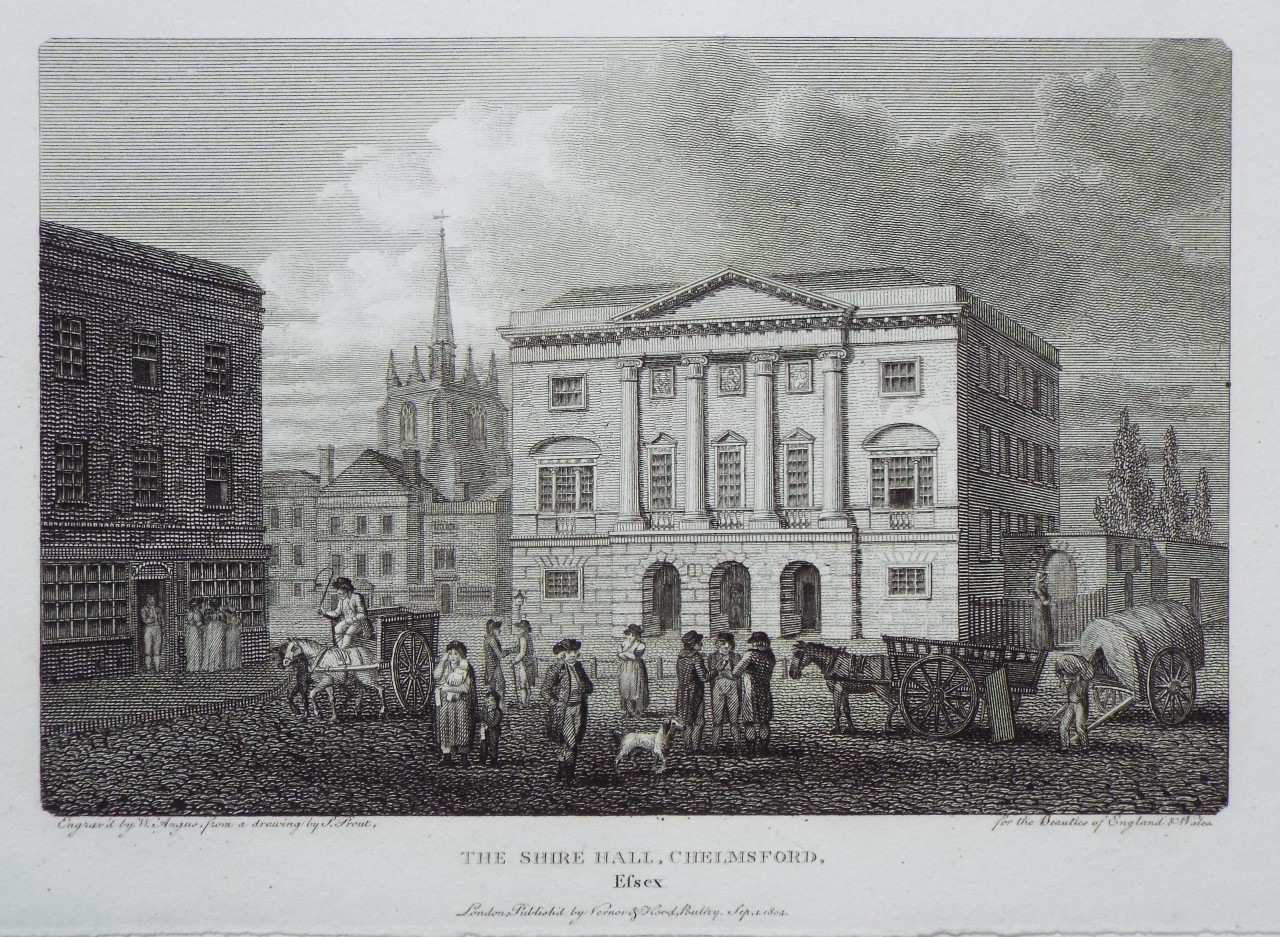 Print - The Shire Hall, Chelmsford, Essex. - Angus