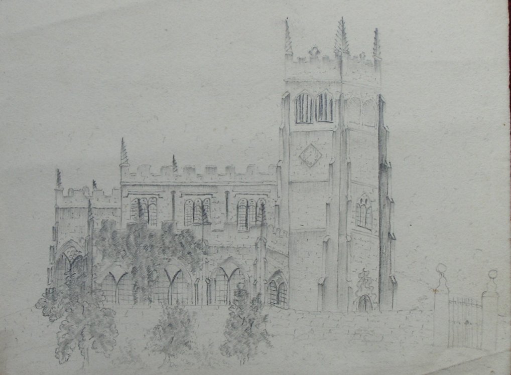 Pencil sketch - (Church)