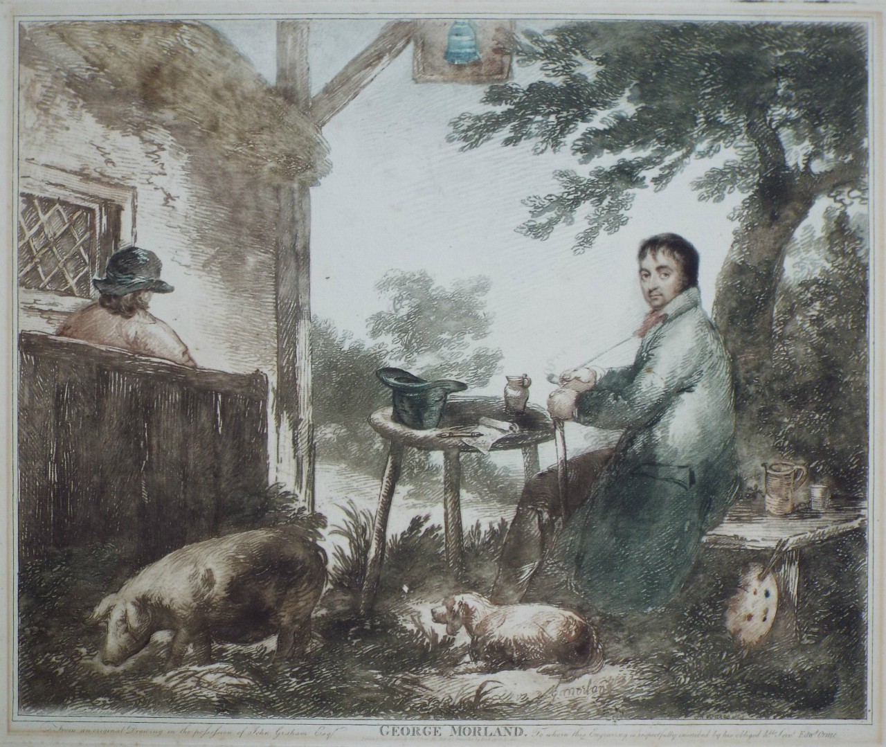 Soft-ground Etching - George Morland - Vivares