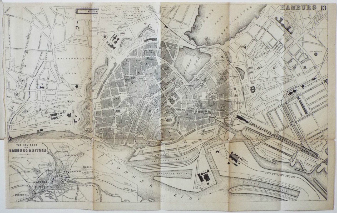 Map of Hamburg - Hamburg