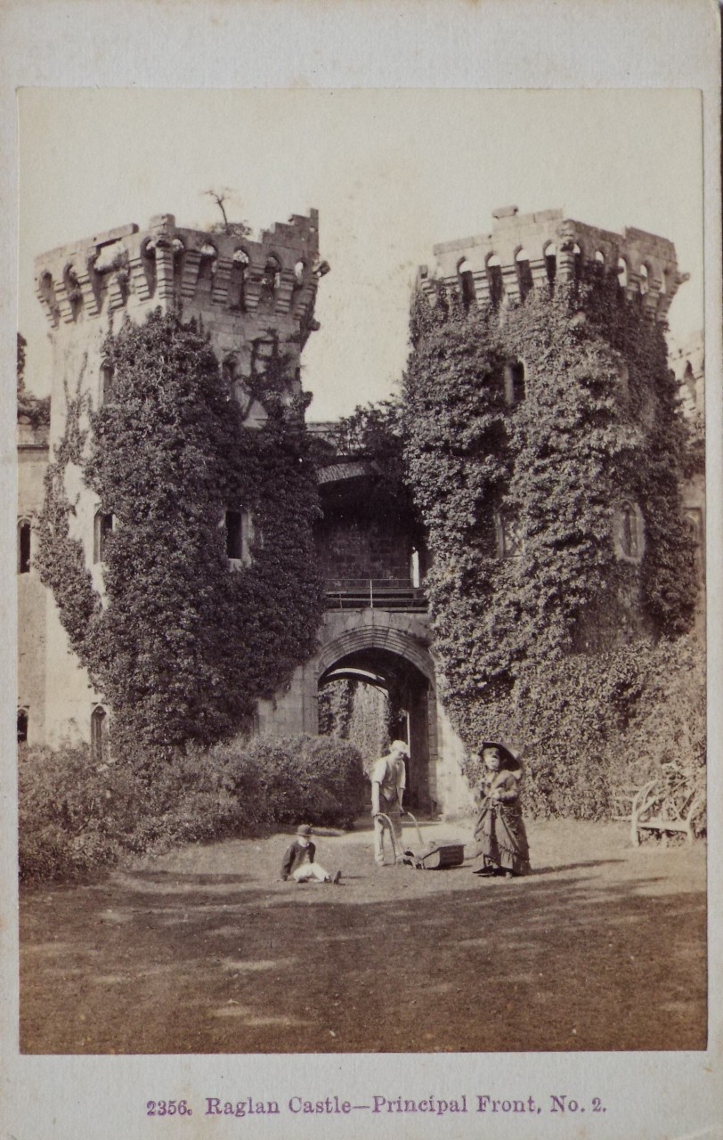 Photograph - Raglan Castle - Principal Front, No. 2.