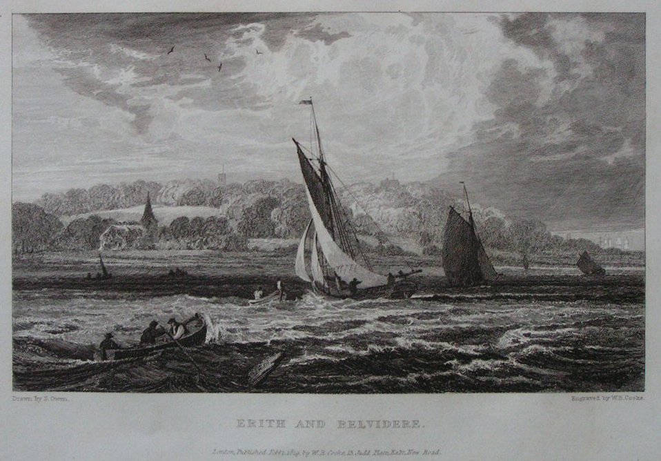 Print - Erith and Belvidere - Cooke