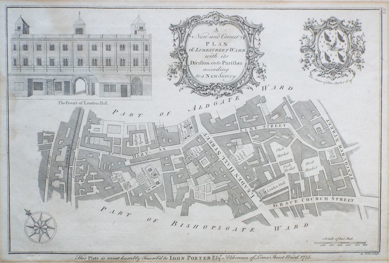 Map of City of London - London