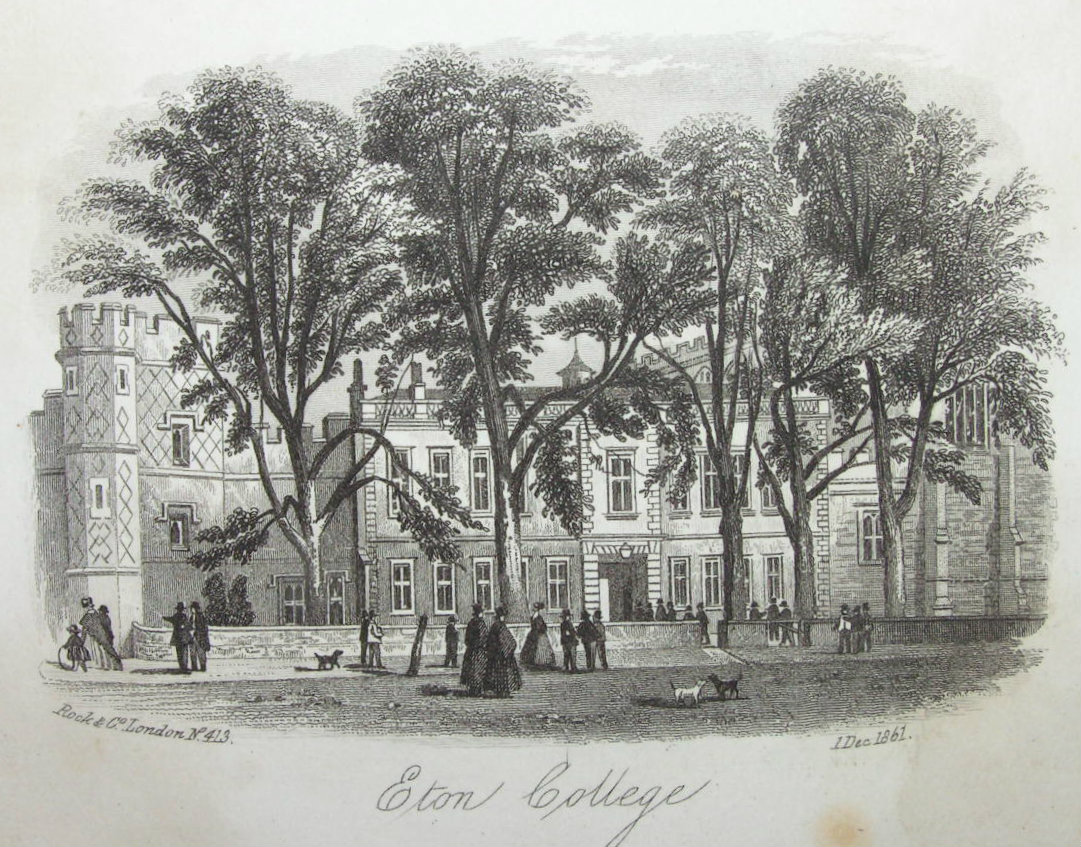 Steel Vignette - Eton College - Rock