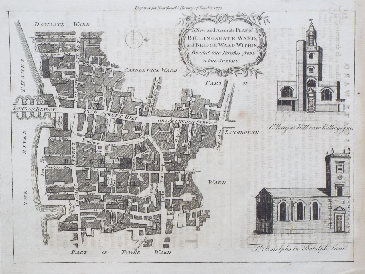 Map of City of London - London