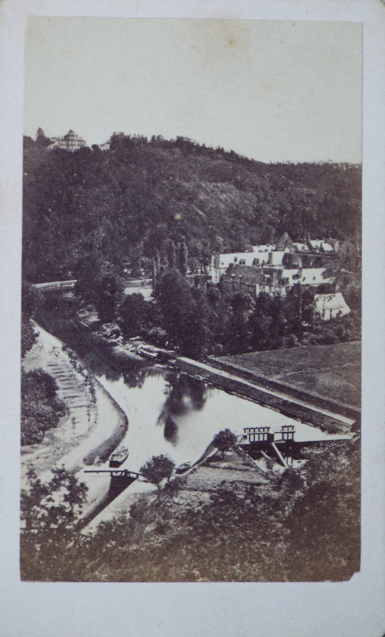 Photograph - La Rance and lock north of Lehon