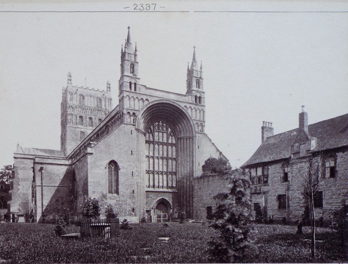 Photograph - Tewkesbury Abbey from the West.