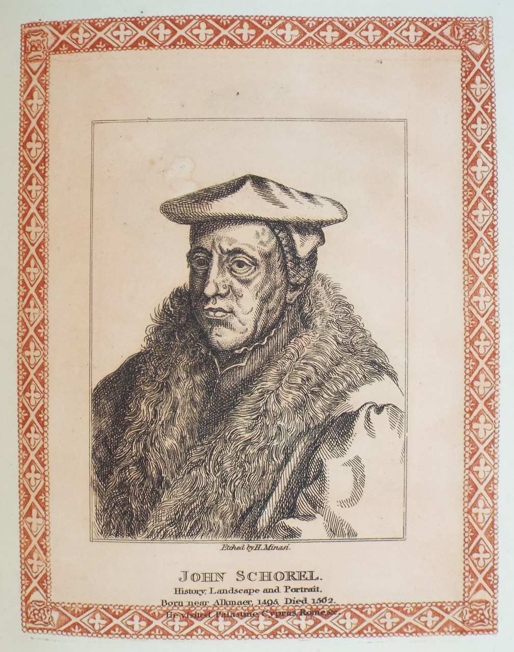 Etching - John Schorel. - Girtin