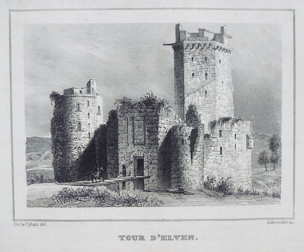 Print - Tour d'Elven. - 
