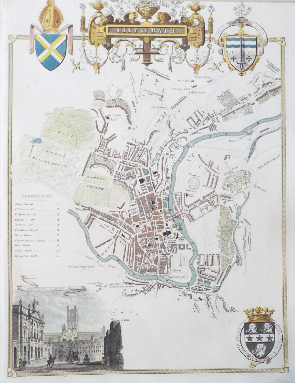 Map of Bath - Bath