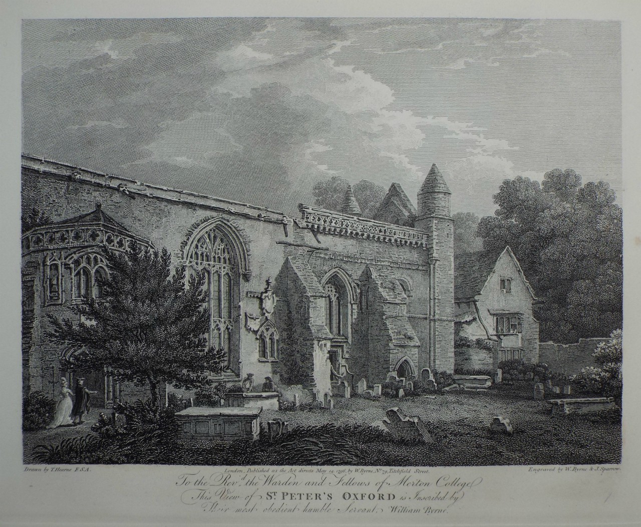 Print - St. Peter's Oxford - Byrne
