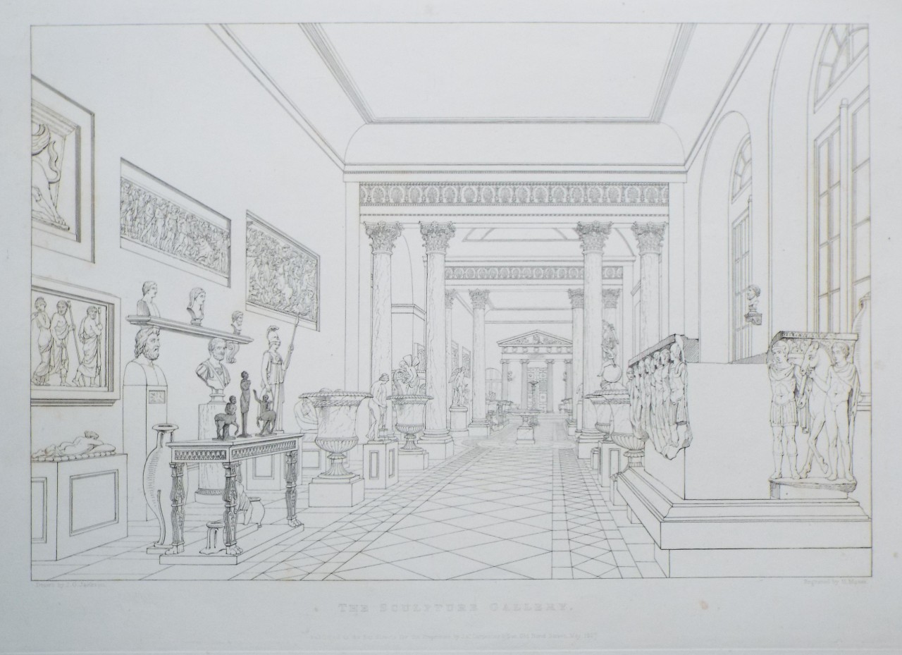 Print - The Sculpture Gallery. - Moses